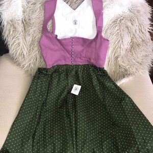 👗Tostmann Trachten Vienna Designer Dirndl Long 42